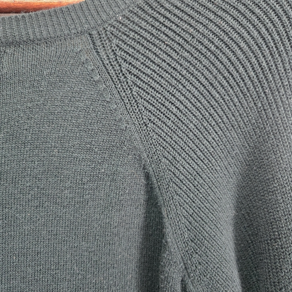 Vero Moda Teal Green V-Neck Knit Sweater Size Large - Picture 6 of 6